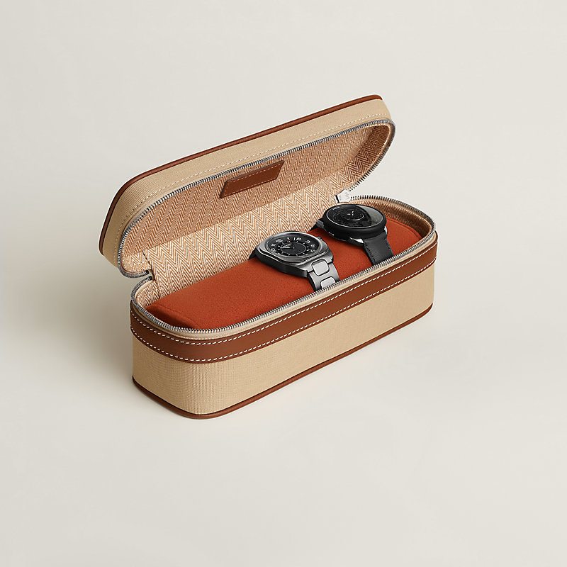 H Clock case - Black | Hermès Macau SAR